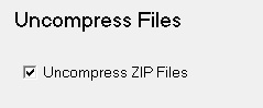 Uncompress Files