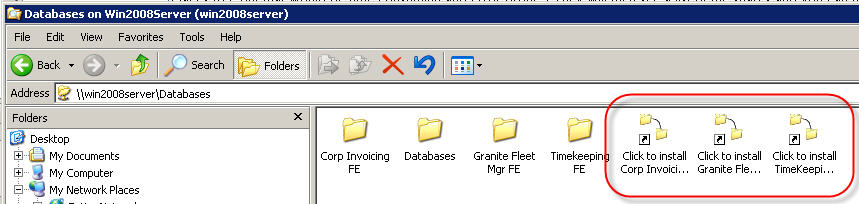 User Install - Windows Explorer